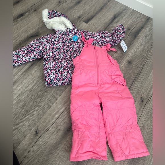 Carter's Jackets & Coats Toddler Snowsuit And Jacket Set Poshmark